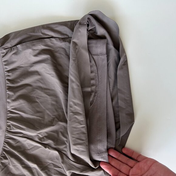 Uniqlo AIRism Biker/Running Shorts Combo - Light Brown Size Medium - Picture 6 of 6